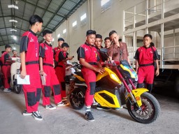 Menengok Pabrik Motor Listrik Molindo di Kabupaten Gresik, Bisa Produksi Motor Sport Listrik