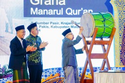 Dampingi Wapres RI Resmikan Gedung Baru dan Buka Halaqah di Ponpes Asy Syadzili 1, Pj. Gubernur Adhy Sebut Upaya Wujudkan Pendidikan yang Paripurna bagi Santri