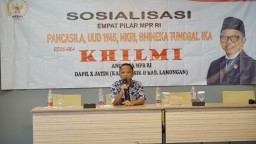 Sosialisasi Empat Pilar, Anggota DPR/MPR RI Ini Tekankan Kerukunan