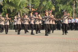 Hore, 51 Personel Polres Gresik Naik Pangkat di Hari Ulang Tahun Bhayangkara ke-78