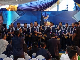 Pengurus DPD Nasdem Gresik Pimpinan Jiddan Dilantik, Segini Target Kursinya