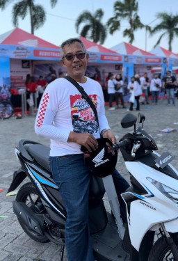 Tutup Rangkaian Parade Vario160, Diikuti Total 5.000 Pecinta Honda Vario