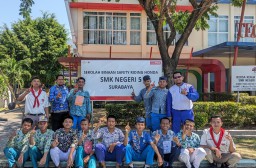 Tingkatkan Kesadaran #Cari aman Berkendara di Kalangan Anak Muda, MPM Honda Jatim Tambah Sekolah Binaan Safety Riding