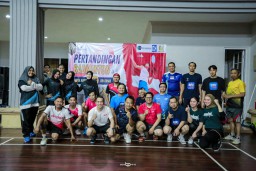 Kolaborasi Insan BRILian BRI Kanca Krian dengan Citra Harmoni  Dalam Kegiatan Olahraga Bersama
