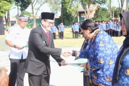 Sebanyak 1.935 PPPK Bojonegoro Dilantik, Pj Bupati: Tunjukkan Disiplin, Integritas dan Kerja Keras