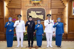 Lantik Pj. Walikota Malang dan Pj. Bupati Magetan, Pj. Gubernur Adhy Sebut Keduanya Sosok Berpengalaman