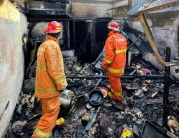 Kebakaran Kembali Menimpa Rumah di Tengah Kota Gresik, Diduga Karena Elpiji Ngowos