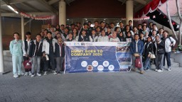 Himpunan Mahasiswa Teknik Material dan Metalurgi ITS Pelajari Industri Pemurnian Tembaga di PT Smelting