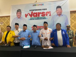 Delapan Partai di Jombang Deklarasi Dukung Pasangan Warsubi-Salman Untuk Pilkada Jombang 2024