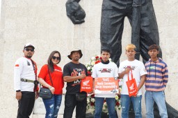 Aktivitas Seru Ratusan Bikers Honda PCX Jatim Sambut Hari Kemerdekaan