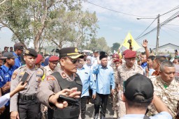 Ratusan Personel Polres Jombang Disebar, Amankan Pendaftaran Paslon Pilbup