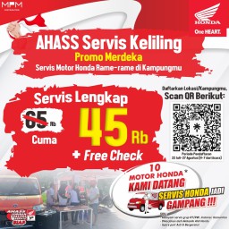 Semarakkan Hari Kemerdekaan dengan Layanan AHASS Servis Keliling