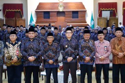Lepas Kafilah MTQ XXX Samarinda, Pj. Gubernur Adhy Optimistis Jatim Bisa Pertahankan Juara Umum
