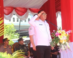Ribuan Pendamping Desa dari 15 Daerah di Jatim Ikuti Apel Kebangsaan di Alun-Alun Bojonegoro