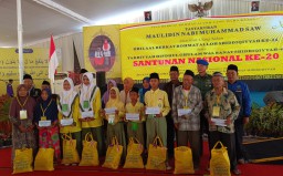 Peringati Maulid Nabi Muhammad, Tarekat Shiddiqiyyah di Jombang Tebar Santunan Seluruh Indonesia Hingga Rp2 Miliar Rupiah