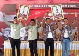 Pak Yes Dapat Undian Nomor Urut 2 Pilkada Lamongan