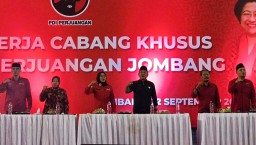 PDI Perjuangan Jombang Rapatkan Barisan Siap Menangkan Kader Dalam Pertarungan Pilkada 2024