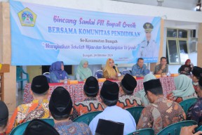 Bincang Santai di Bungah, Plt. Bupati Gresik Dorong Komunitas Pendidikan Wujudkan Sekolah Hijau dan Berkelanjutan