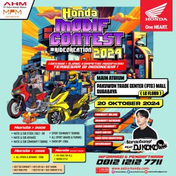 Simak Jadwalnya! Hajatan Modifikasi Terbesar Tanah Air Honda Modif Contest Hadir di Surabaya