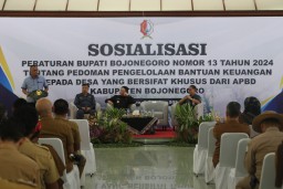 Wujudkan Masyarakat Maju Sejahtera, Pemkab Bojonegoro Gelar Sosialisasi BKK Desa