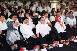 Dialog Pilar Kessos Jatim Bersama Gus Mensos RI, Pj. Gubernur Adhy Apresiasi Para Ujung Tombak Penanggulangan Masalah Sosial