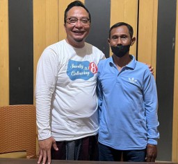 Pria Asal Kelurahan Lumpur Ini Balik Kanan Dukung Yani-Alif, Setelah Sebelumnya Dukung Kotak Kosong