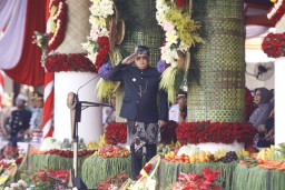 Puncak Peringatan Hari Jadi ke-79, Pj. Gubernur Adhy Tegaskan Posisi Strategis Jatim sebagai Gerbang Nusantara Baru