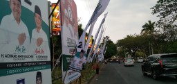 KPU Sidoarjo Bikin Gebyar APK Bergambar Paslon Pilkada 2024