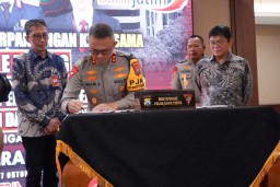 PT Smelting Tandatangani PKS Perpanjangan Pengamanan Obvitnas dengan Polda Jatim