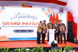 Wujudkan Rumah Sakit Bertaraf Internasional, Pj. Gubernur Jatim Soft Launching Grand Paviliun RSSA Malang