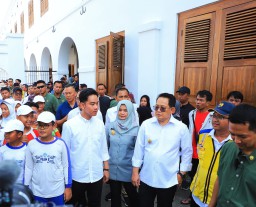 Bersama Wapres RI Tinjau Benteng Van den Bosch, Pj. Gubernur Adhy Dorong Pelestarian Bangunan Bersejarah jadi Destinasi Unggulan di Jatim