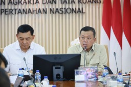 Diskusi dengan Menhan, Menteri Nusron akan Lakukan Penguatan Kerja Sama dalam Pengamanan Tanah Aset Negara hingga Ketahanan Pangan