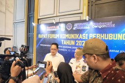 Buka Rapat Forum Komunikasi Perhubungan 2024, Pj. Gubernur Adhy Optimistis Hasilkan Rekomendasi Strategis Pembangunan Transportasi Daerah dan Nasional