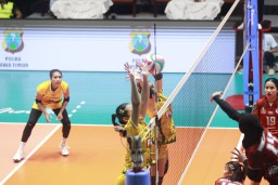 Babak Final Four Livoli 2024: Petrokimia Raih Poin Sempurna, Bank Jatim Menang Tipis atas TNI AU