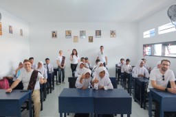 Dua Sekolah di Surabaya Direnovasi atas Inisiatif CMA CGM Foundation dan Happy Hearts Indonesia