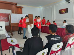 Yani-Alif Menang di TPS Rutan IIB Kabupaten Gresik