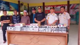 Tak Hanya Narkoba, Miras Juga Masuk ke Pulau Bawean Gresik, Digagalkan Satpol-PP
