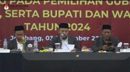 Hasil Rekapitulasi KPU Jombang, Paslon Bupati dan Wakil Bupati Warsubi-Salman Unggul Atas Petahana dengan 515.880 Suara