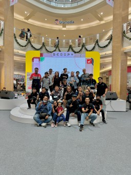 Kebersamaan Komunitas Honda Semarakkan Gelaran Regional Public Launching New Honda Scoopy