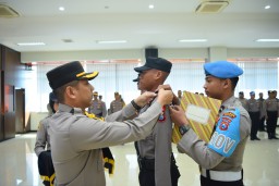 Polres Gresik Sukseskan Pelatihan Bintara Polri