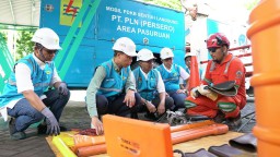 PLN Gelar Pemeliharaan Jaringan Serentak Tingkatkan Keandalan Listrik Jelang Nataru di Jawa Timur