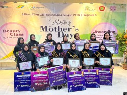 Serikat Pekerja Perkebunan (SPBUN) PTPN XII dan Manajemen PTPN I Regional 5 Gelar Peringatan Hari Ibu