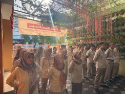 Kantah ATR / BPN Tulungagung Gelar Upacara Rutin Awal Tahun
