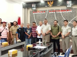 Kantah ATR/BPN Tulungagung Hadiri Mediasi dengan Ampat di Mapolres Tulungagung