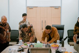 Tingkatkan Produktivitas Pertanian, Pemkab Gresik Jalin Kerja Sama dengan BBWS Bengawan Solo Terkait Pengelolaan Sumber Daya Air