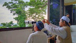 Hilal Tak Terlihat di Balai Rukyat Bukit Condrodipo Gresik, Awal Ramadhan Tunggu Sidang Isbat Kemenag