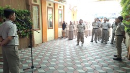 Awali Bulan Februari, Kantah ATR/BPN Kabupaten Tulungagung Gelar Upacara Hari Senin