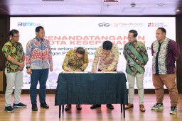 Wujudkan Asta Cita Prabowo, SIG dan PT Timah Karya Persada Properti Kerja Sama Dukung Program 3 Juta Rumah