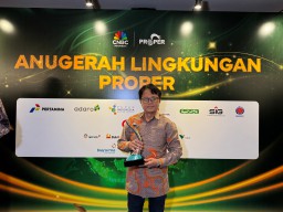 PT Smelting Raih PROPER Hijau 2024 atas Komitmen Pengelolaan Lingkungan