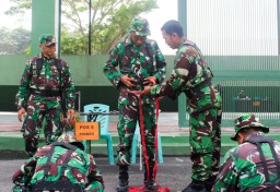 Tingkatkan Kecakapan Prajurit, Kodim Bojonegoro Gelar Uji Terampil Perorangan